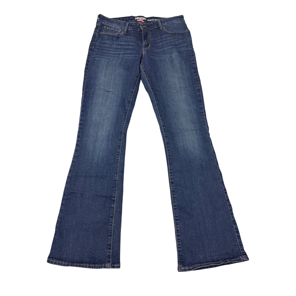 Denizen from Levis Modern Bootcut Jeans Medium Wash Blue Size 14L Long